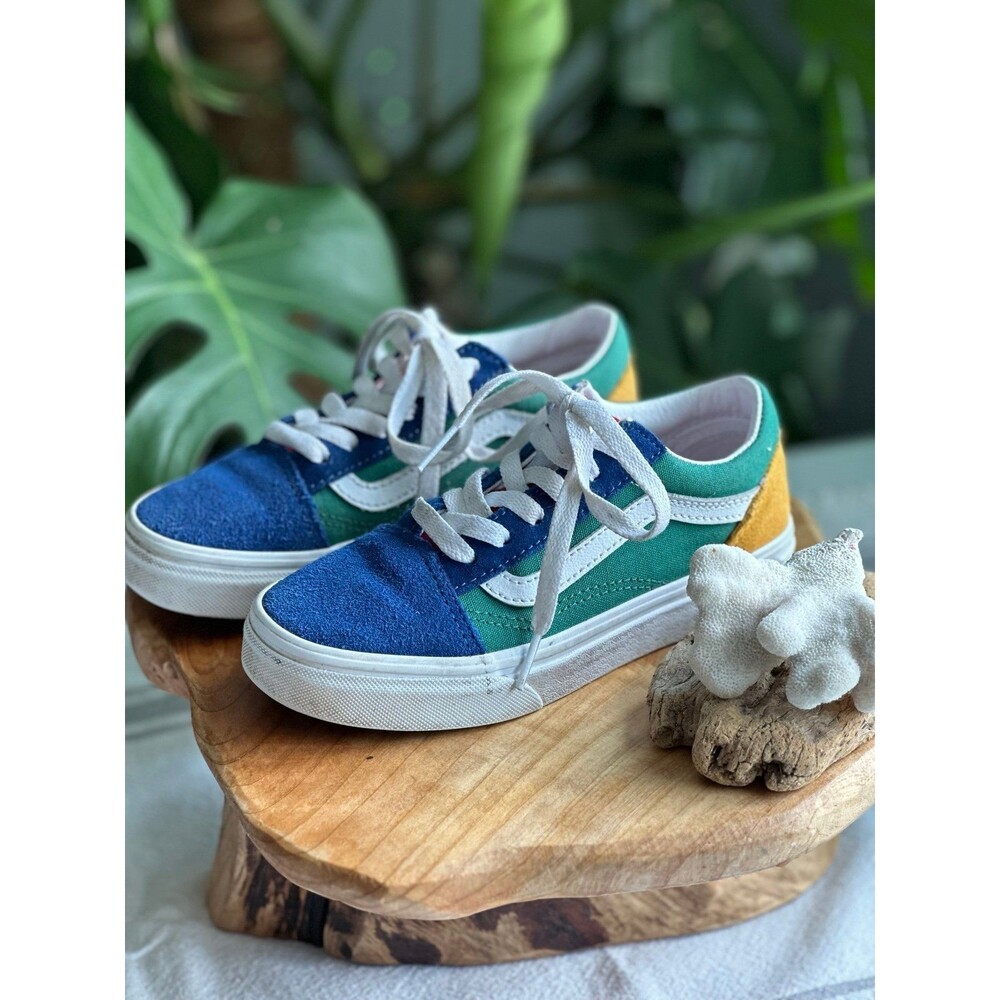 Vans Sneakers Color block Kids sz 1